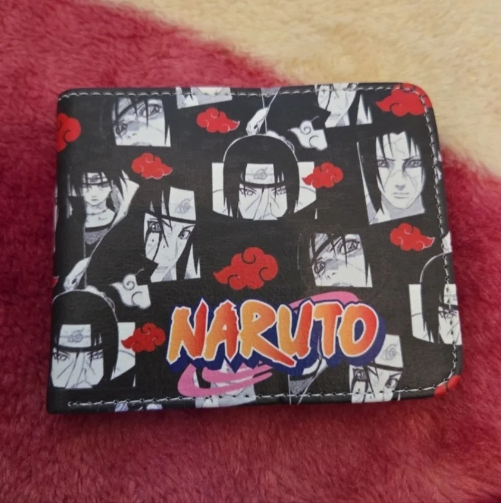 Naruto Black and Red Money Clip
